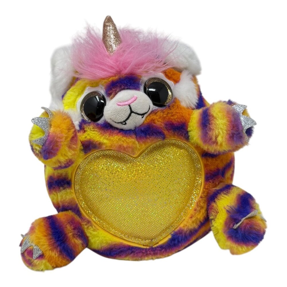 Zuru Rainbocorns Roxy Tigercorn Plush Stuffed Animal Fairy Glitter Wings Heart